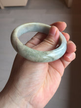 Load image into Gallery viewer, 53.8mm 100% natural Type A light green/red/yellow “Beauty’s Face Scarred” jadeite jade bangle PA39-5298
