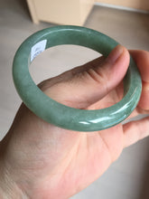 Load image into Gallery viewer, 54.9mm certified natural 100% natural Type A green jadeite jade bangle AF92-1161
