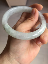 Load image into Gallery viewer, 59mm Certified Type A 100% Natural icy watery green purple Jadeite Jade bangle BQ48-6803
