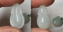 Load image into Gallery viewer, 100% natural type A icy watery sunny green/purple/clear small Jadeite Jade pendant group BL47
