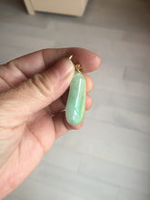 Load image into Gallery viewer, 100% natural type A sunny  green yellow blessed melon 福瓜) Jadeite Jade pendant group PB52
