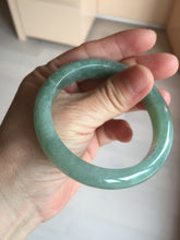 Load image into Gallery viewer, 54.9mm certified natural 100% natural Type A green jadeite jade bangle AF92-1161
