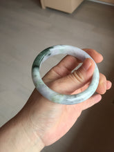 Load image into Gallery viewer, 56.4 mm certificated Type A 100% Natural green purple yellow Jadeite Jade bangle BL64-6220
