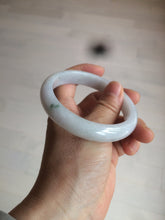 Load image into Gallery viewer, 58.9mm Certified Type A 100% Natural white/green/light purple Jadeite Jade bangle AZ23-5073
