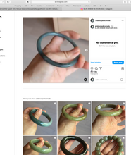 Load image into Gallery viewer, How to find the detail information of a bangle in a group list. Information page, please don&#39;t order. Thanks.
