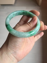Load image into Gallery viewer, 58mm certified 100% natural Type A sunny green red jadeite jade bangle PB166-4659

