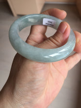 Load image into Gallery viewer, 51.4mm Certified Type A 100% Natural icy watery light green jadeite Jade bangle BK123-3400
