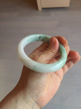 Load image into Gallery viewer, 57mm Certified Type A 100% Natural sunny green/white/ Jadeite Jade bangle BL33-5213
