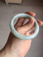 Load image into Gallery viewer, 54.7mm Certified Type A 100% Natural green Jadeite Jade bangle AU48-0237
