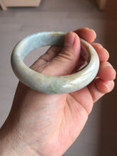Load image into Gallery viewer, 53.8mm 100% natural Type A light green/red/yellow “Beauty’s Face Scarred” jadeite jade bangle PA39-5298
