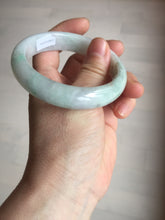 Load image into Gallery viewer, 56.5mm 100% natural type A green/white/purple/red (FU LU SHOU) jadeite jade bangle BP54-0621
