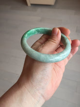 Load image into Gallery viewer, 57mm Certified Type A 100% Natural sunny green yellow Jadeite Jade bangle BS27-4418
