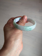 Load image into Gallery viewer, 54mm certified Type A 100% Natural sunny green yellow thin Jadeite Jade bangle AY93-1326
