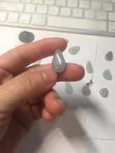 Load image into Gallery viewer, 100% Natural super icy watery sunflower seeds jadeite Jade beads pendant/earring suplies PC120 (Add on item. No sale individually)
