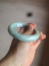 Load image into Gallery viewer, 57.4mm  certified type A 100% Natural green/blue/purple jadeite jade bangle M81-2106
