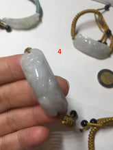 Load image into Gallery viewer, 100% natural jadeite jade carved PiXiu (貔貅) bracelet BN75
