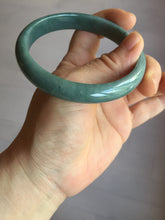 Load image into Gallery viewer, 61.5mm Certified Type A 100% Natural dark green/blue/gray/black Guatemala Jadeite jade bangle BL104-5741
