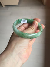 Load image into Gallery viewer, 55mm Certified type A 100% Natural sunny green yellow brown oval Jadeite bangle AD114-6635
