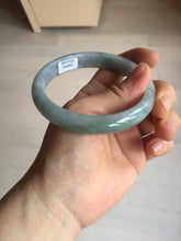 Load image into Gallery viewer, 60mm Certified Type A 100% Natural watery green purple Jadeite Jade bangle BQ57-6883
