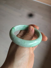 Load image into Gallery viewer, 51.5mm certificated Type A 100% Natural sunny green Jadeite Jade bangle AY33-0435
