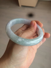 Load image into Gallery viewer, 57.5mm certified 100% natural type A light green/purple jadeite jade bangle BG34-0314
