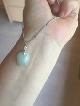 Load image into Gallery viewer, 100% Natural sunny green icy watery apple jadeite Jade beads pendant PC121 (Add on item. No sale individually)
