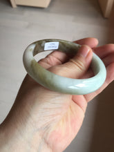 Load image into Gallery viewer, 59.2mm certified Type A 100% Natural green brown pink Jadeite Jade bangle BL120-9433
