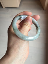 Load image into Gallery viewer, 52.3mm certified 100% natural Type A icy watery dark green jadeite jade bangle AH103-4490
