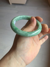 Load image into Gallery viewer, 55.5mm Certified 100% natural Type A sunny green brown jadeite jade bangle BQ18-5460
