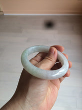 Load image into Gallery viewer, 55.8mm Certified type A 100% Natural icy watery light green red Jadeite Jade bangle AZ64-5067
