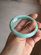 Load image into Gallery viewer, 47mm certified 100% natural Type A sunny green oval jadeite jade bangle PC20-(0179)
