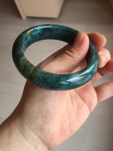 Load image into Gallery viewer, 57.6mm 100% natural blue/green/red/yellow ocean jasper bangle SY74

