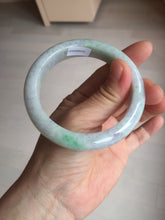 Load image into Gallery viewer, 57.2mm Certified Type A 100% Natural sunny green purple Jadeite Jade bangle BP43-0620
