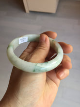 Load image into Gallery viewer, 57.5mm certificated Type A 100% Natural light green/red/brown Jadeite Jade bangle Y165-7275
