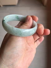 Load image into Gallery viewer, 54mm certified Type A 100% Natural green yellow purple thin Jadeite Jade bangle AY94-1341
