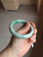 Load image into Gallery viewer, 56mm Certified Type A 100% Natural sunny green Jadeite Jade bangle AU8-4428
