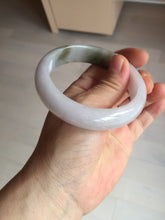 Load image into Gallery viewer, 57.5mm certified Type A 100% Natural dark green purple white Jadeite Jade bangle Y156-3005
