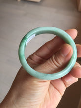 Load image into Gallery viewer, 47mm certified 100% natural Type A sunny green oval jadeite jade bangle PC20-(0179)
