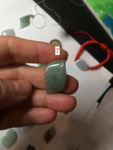 Load image into Gallery viewer, 100% natural type A jadeite jade icy Willow leaf bead KS97
