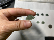 Load image into Gallery viewer, 100% Natural type A ict watery dark green(老油青) happy Buddha jadeite pendant 178
