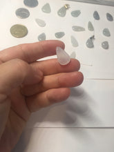 Load image into Gallery viewer, 100% Natural super icy watery sunflower seeds jadeite Jade beads pendant/earring suplies PC120 (Add on item. No sale individually)
