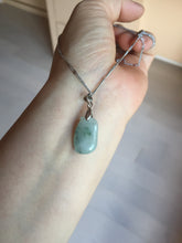 Load image into Gallery viewer, 100% natural type A icy watery sunny green purple dark green blessed melon (福瓜) Jadeite Jade pendant group PC124 Add on item. Not sale alone.
