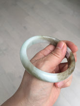 Load image into Gallery viewer, 59.2mm certified Type A 100% Natural green brown pink Jadeite Jade bangle BL120-9433
