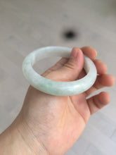 Load image into Gallery viewer, 54.9mm certified natural Type A green/yellow/white jadeite jade bangle A107-5051
