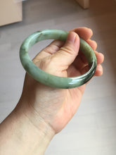 Load image into Gallery viewer, 61mm Certified 100% natural Type A dark green/sunny green/black/red/brown jadeite bangle PD82-9786
