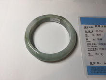 Load image into Gallery viewer, 54.7mm Certified Type A 100% Natural green Jadeite Jade bangle AU48-0237
