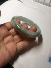 Load image into Gallery viewer, 54.7mm Certified Type A 100% Natural green Jadeite Jade bangle AU48-0237
