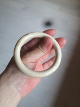 Load image into Gallery viewer, 53.8mm 100% natural beige yellow pink Coral Jade (珊瑚玉) bangle XY63
