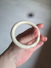 Load image into Gallery viewer, 53.8mm 100% natural beige yellow pink Coral Jade (珊瑚玉) bangle XY63
