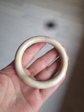 Load image into Gallery viewer, 53.8mm 100% natural beige yellow pink Coral Jade (珊瑚玉) bangle XY63
